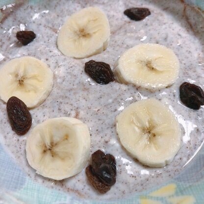 ココアの量が少なかったみたいでまだら模様ですが、美味しくヘルシーに頂けてまた食べたいと思いました♪